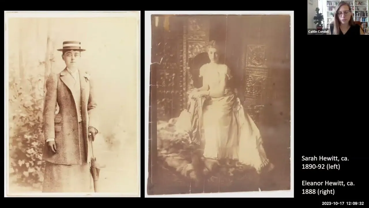 Title frame from the recording of ““A Library of Decorative Arts”: Architecture and Ornament Prints from the Decloux Collection at Cooper Hewitt, Smithsonian Design Museum.”