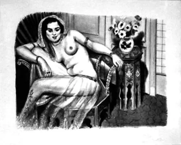 Hindoue à la Jupe Tulle by Henri Matisse