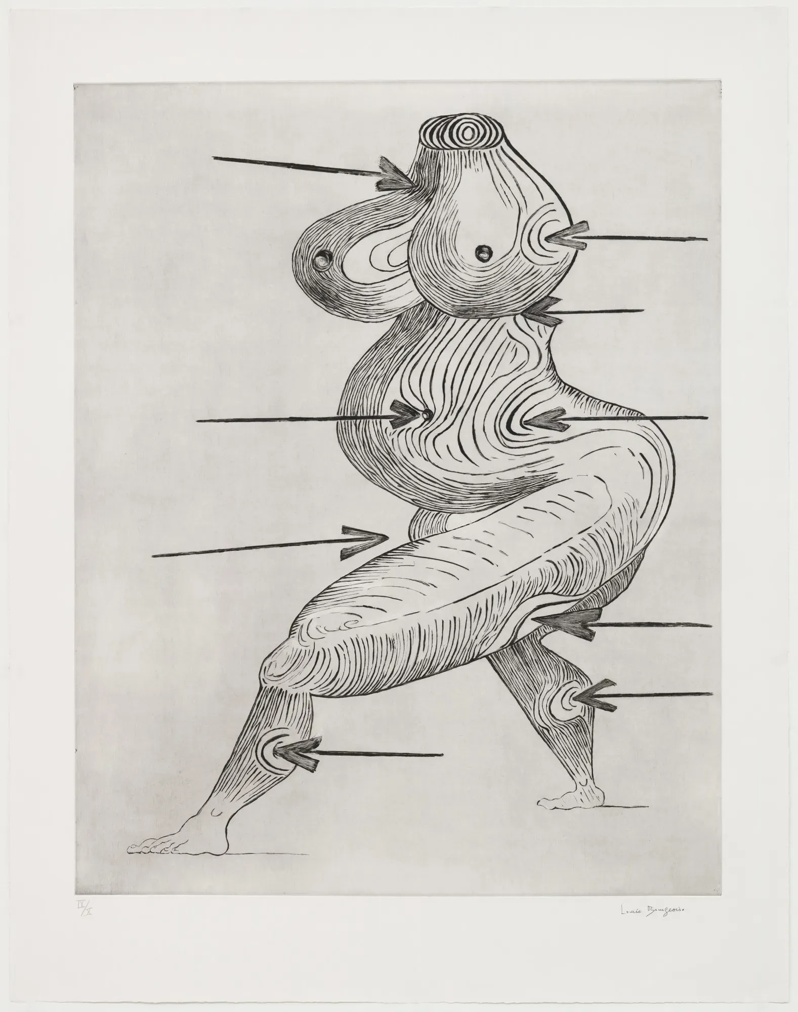 Sainte Sebastienne by Louise Bourgeois
