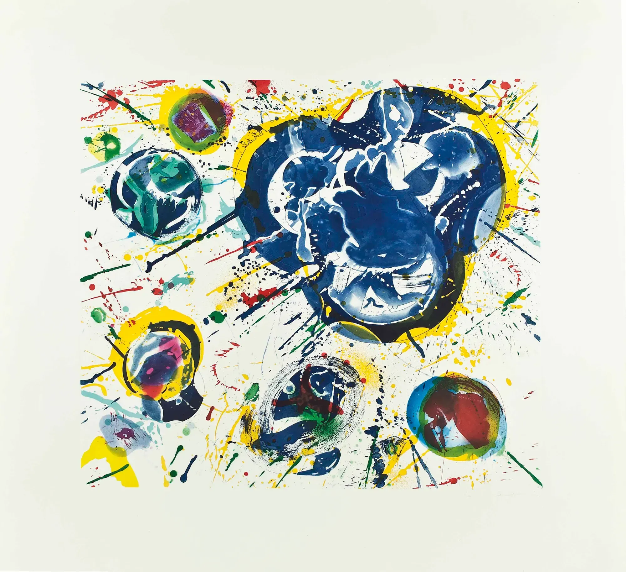 Senza Titolo I by Sam Francis