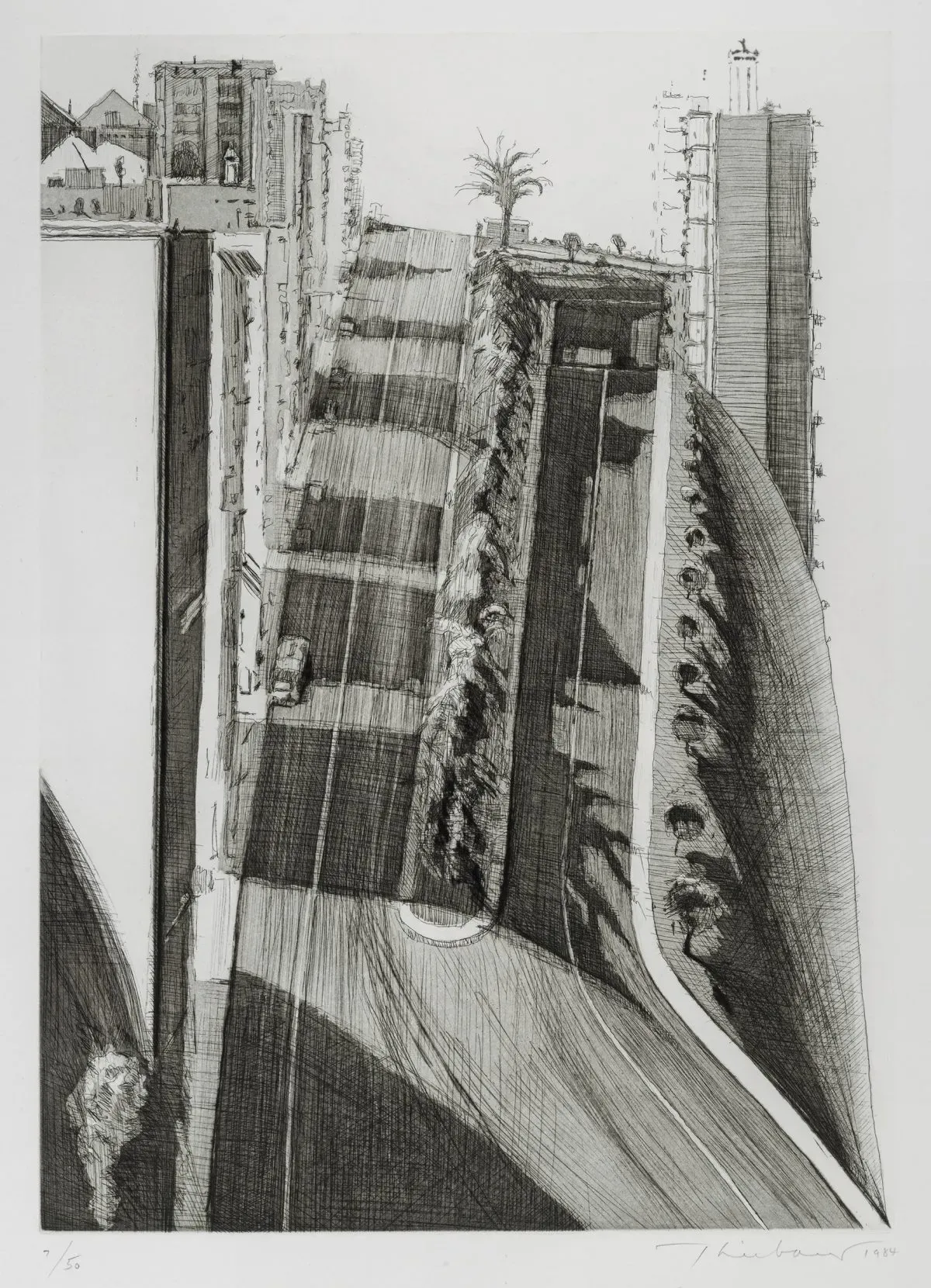Neighborhood Ridge by WayneThiebaud