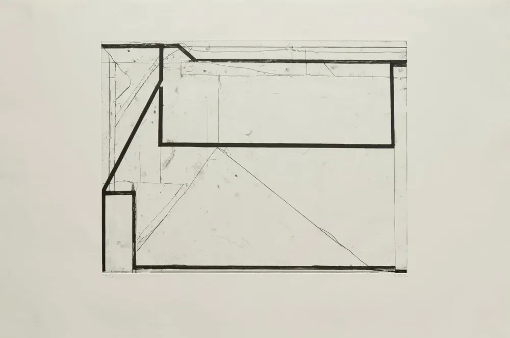 Softground Splay by Richard Diebenkorn