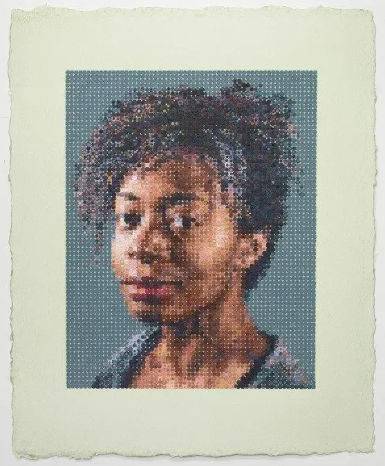 Kara by Chuck Close