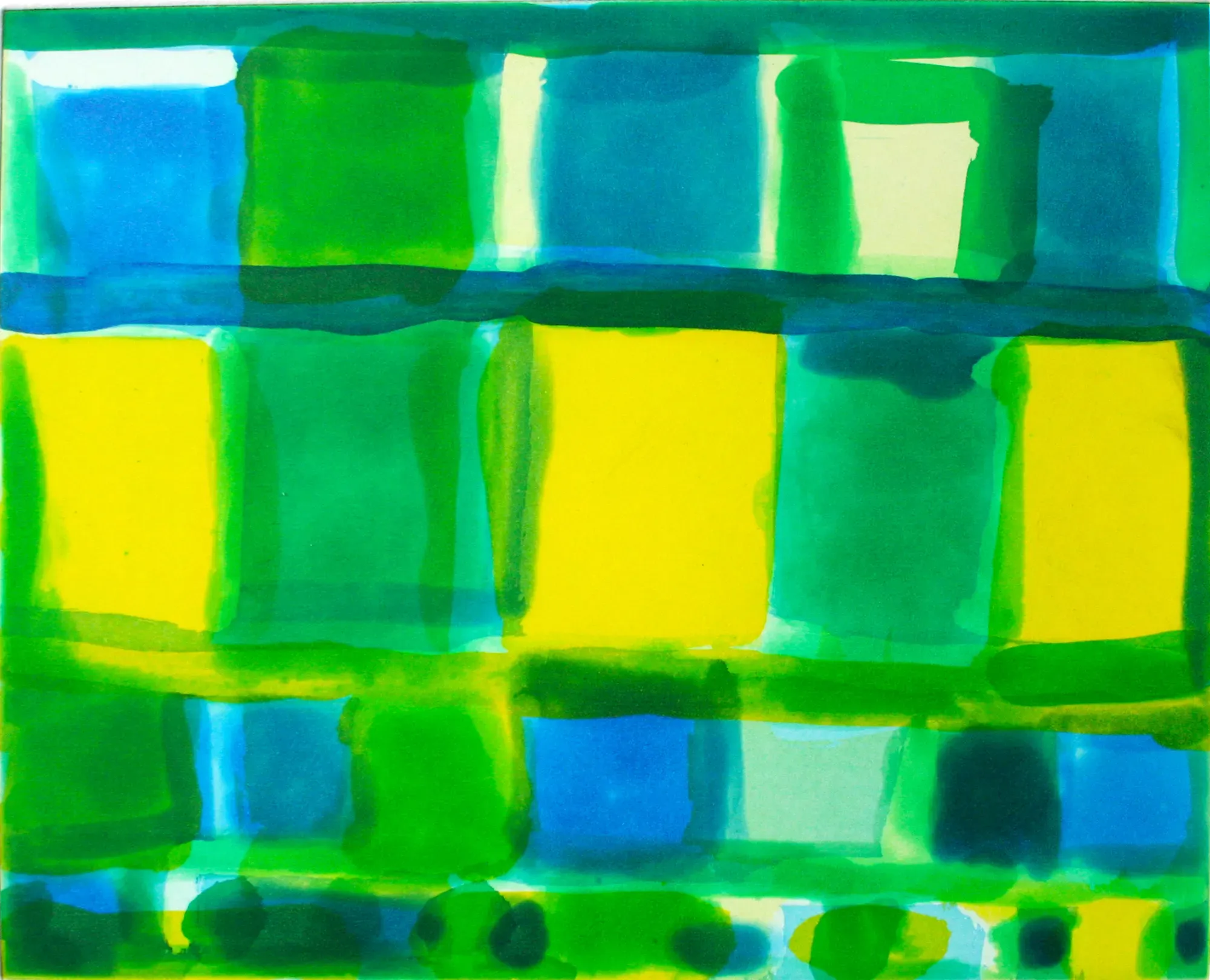 Yellow Changing by Stanley Whitney