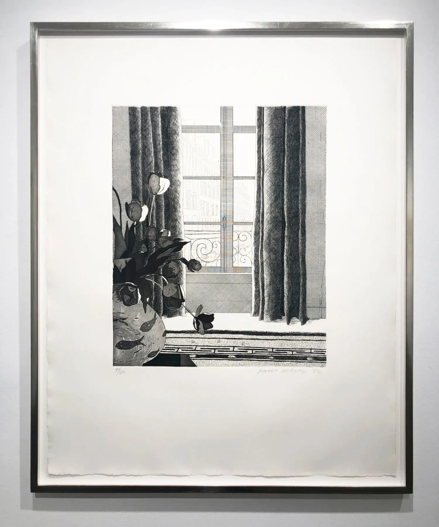 Rue de Seine (Museum of Contemporary Art, Tokyo 111) by David Hockney