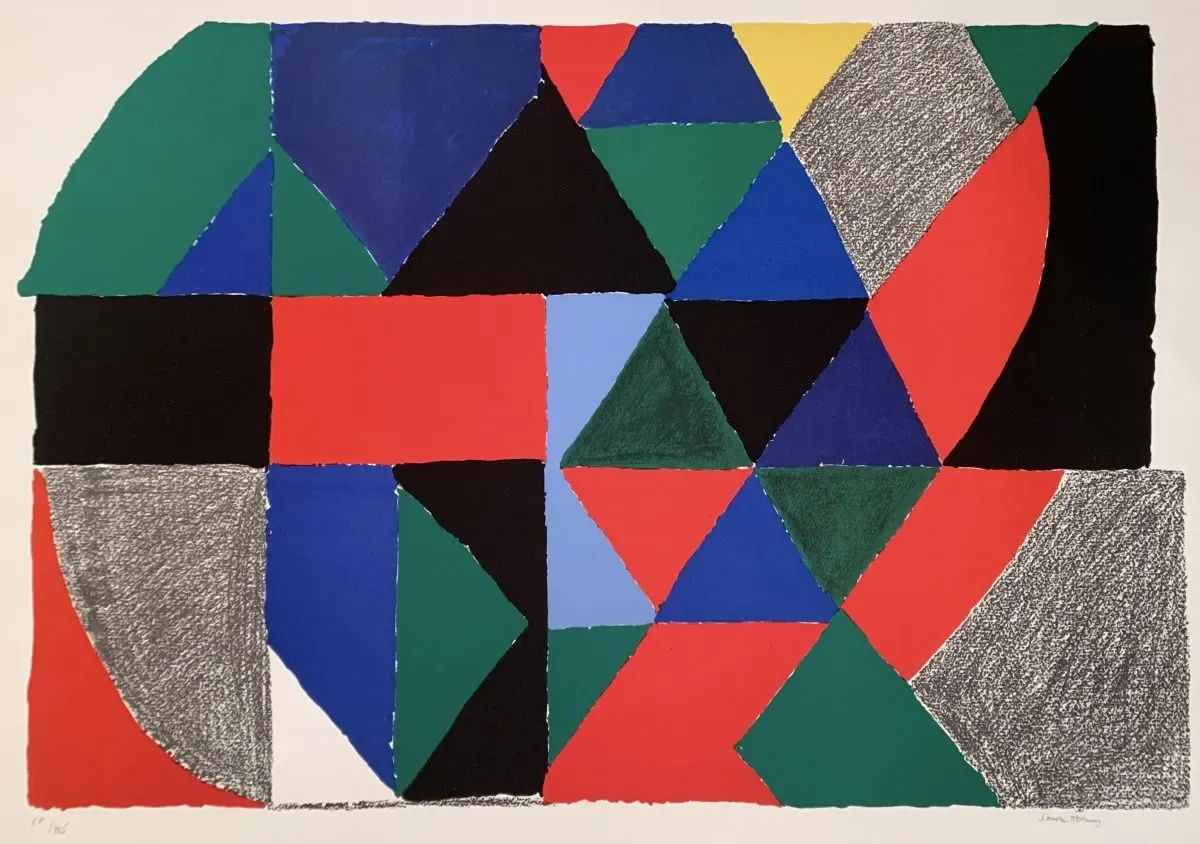 'Untitled' (Composition No.1) by Sonia Delaunay