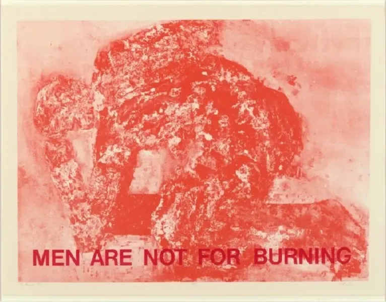 Burnt Man by Leon Golub