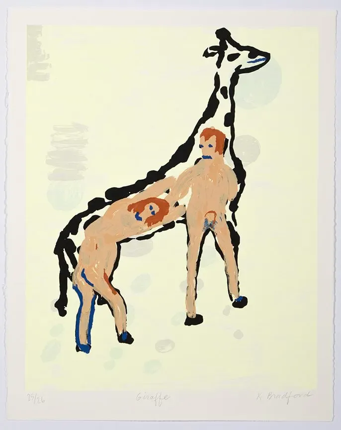 Giraffe by Katherine Bradford