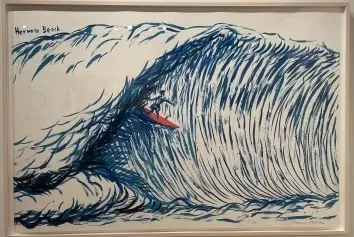 Hermosa Beach by Raymond Pettibon