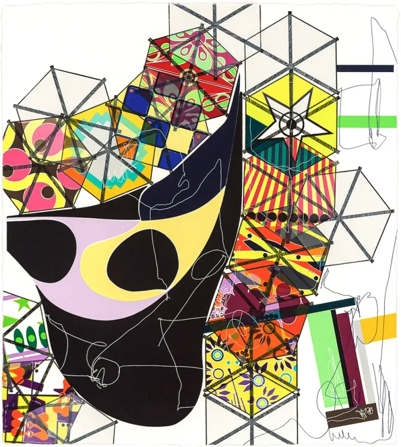 THE NECESSARY INVENTION OF THE MIND, II by JACOB HASHIMOTO
