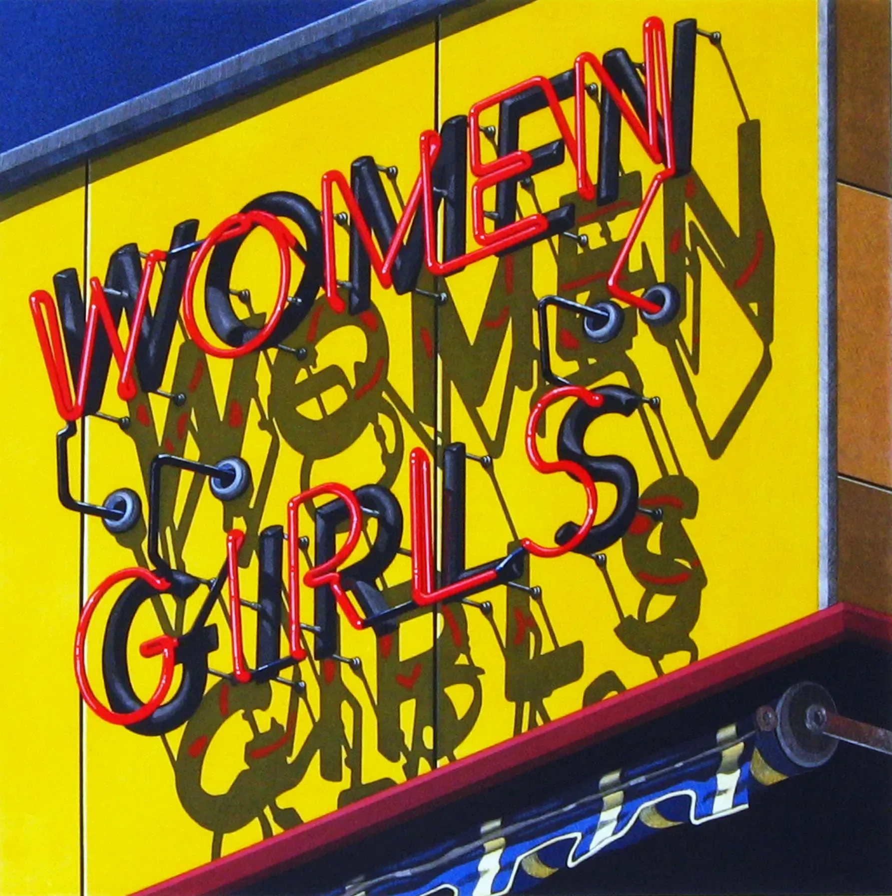 Women-Girls by Robert Cottingham