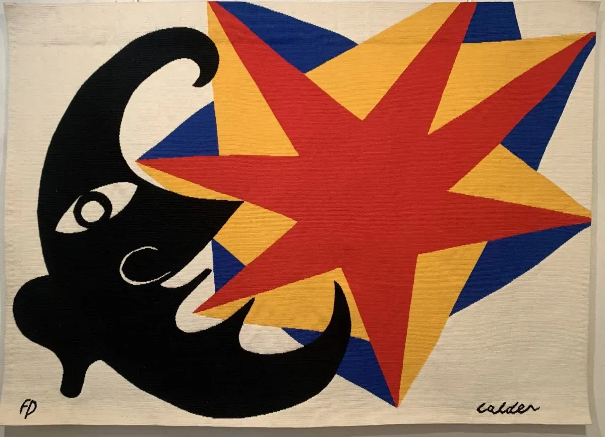 'Profil qui disparait' by Alexander Calder