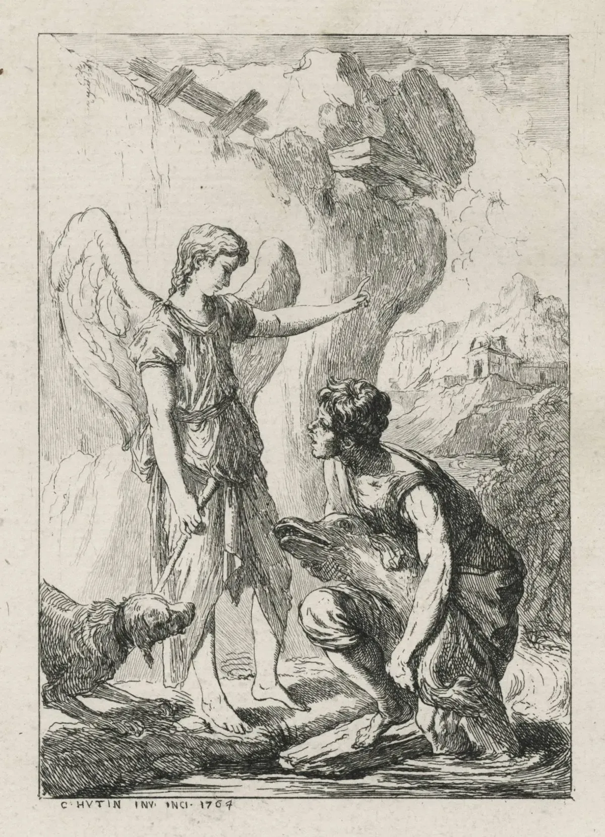 Tobias and the angel by Charles HUTIN