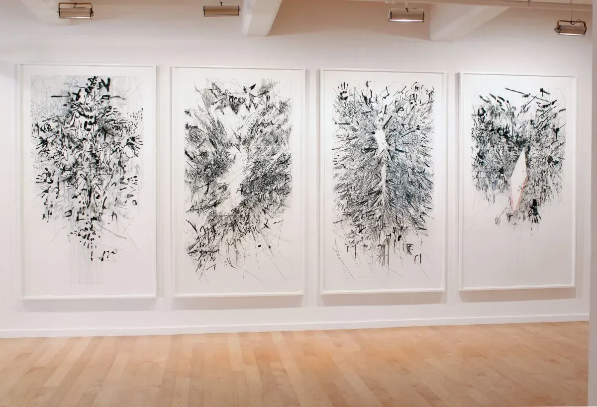 Myriads, Only By Dark by Julie Mehretu