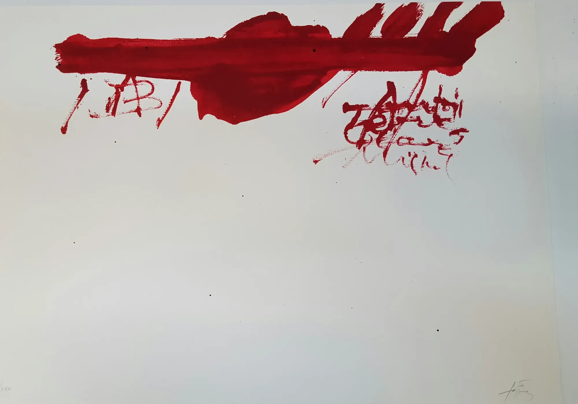 Clau 13 by Antoni Tàpies
