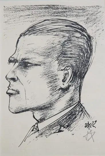 Self Portrait by Otto Dix