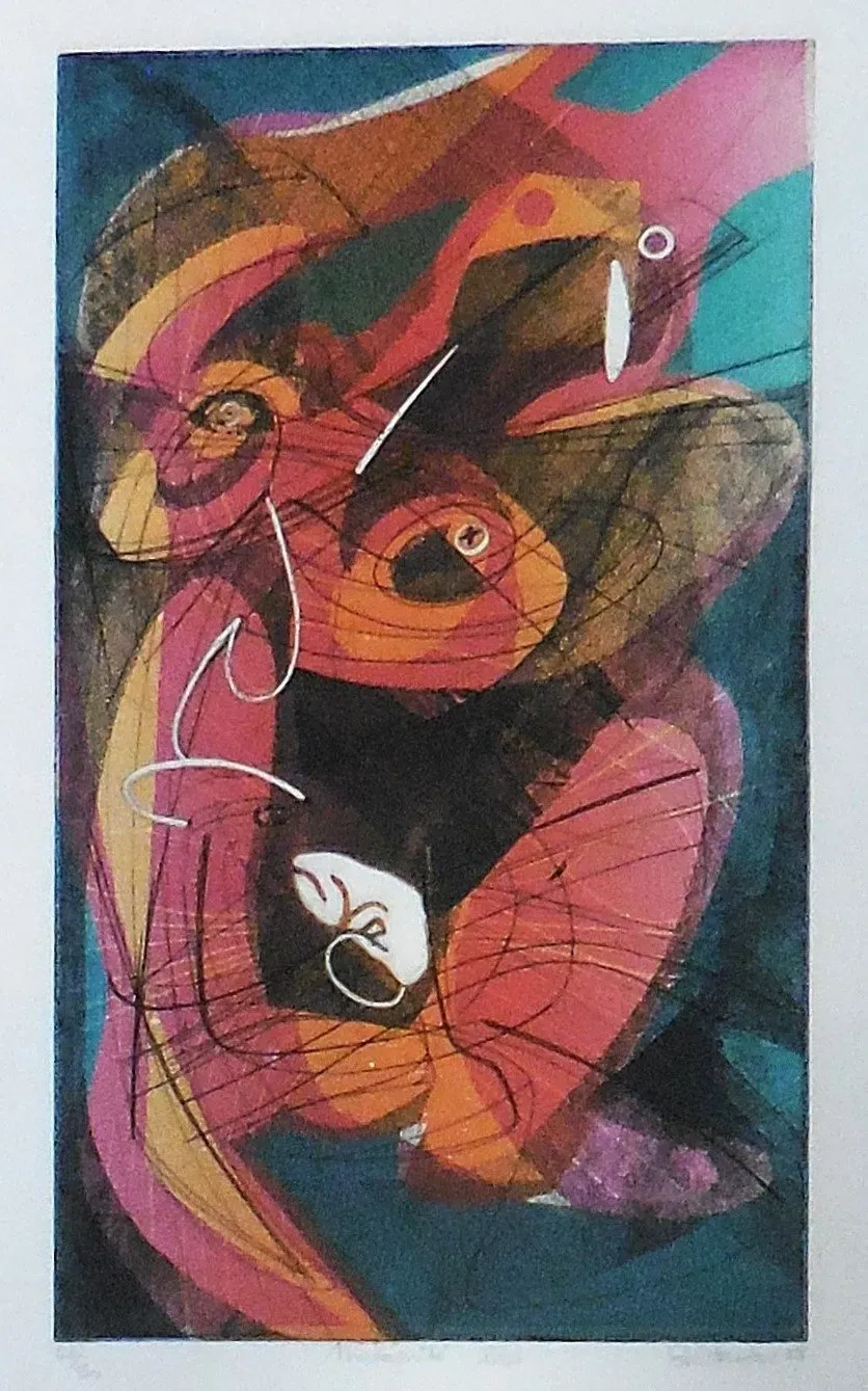 "MATERNITE ALEE'" by Stanley William Hayter