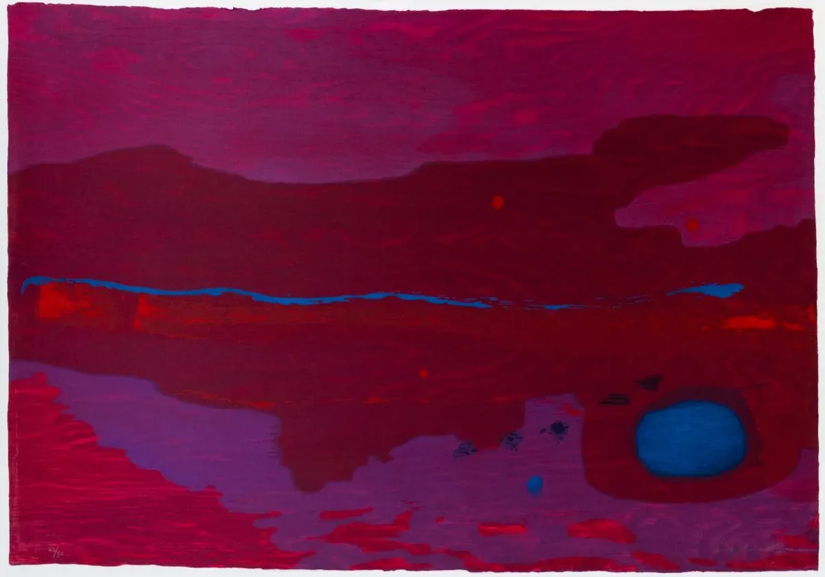 Japanese Maple by Helen Frankenthaler