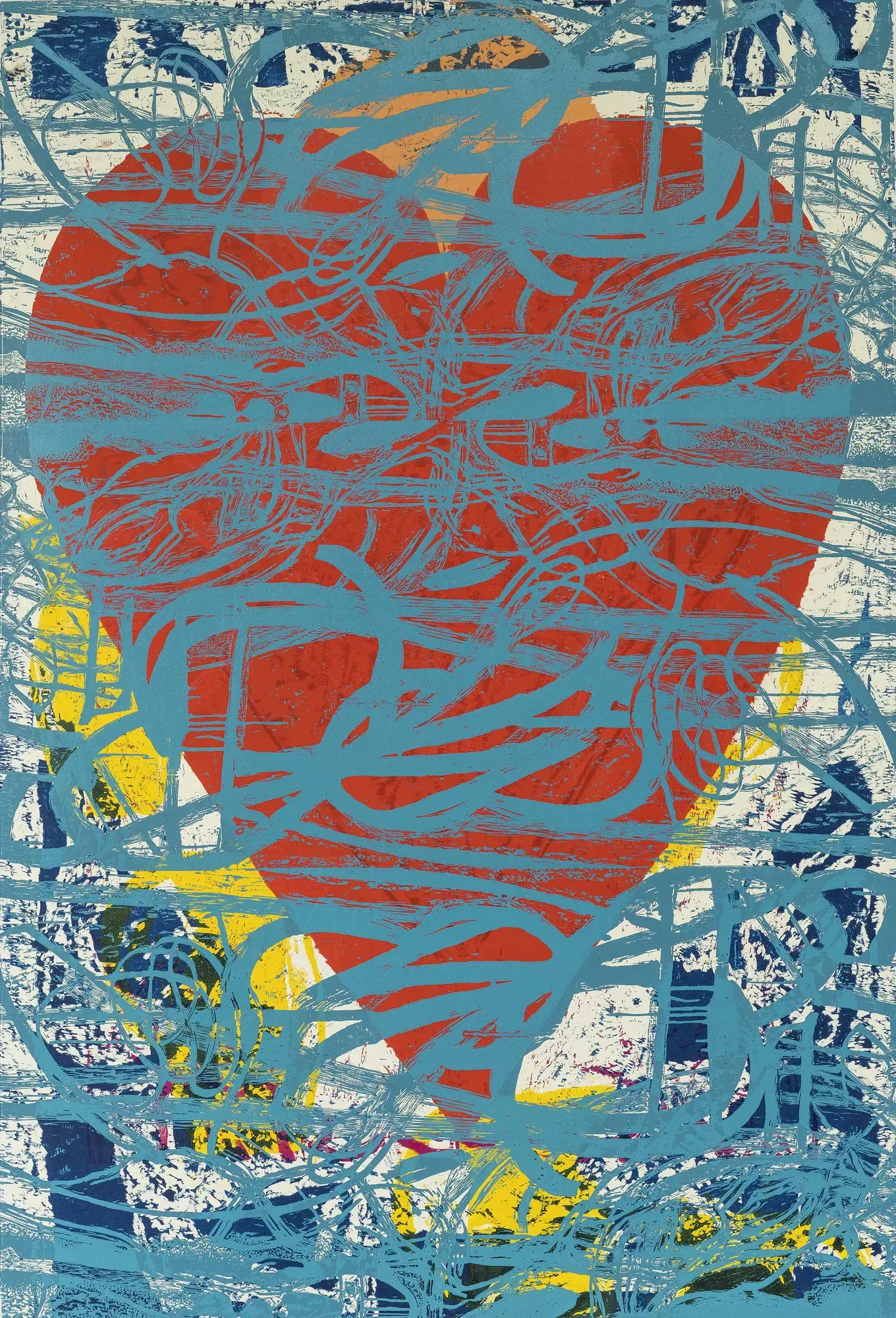 After Supper the Sandpit Glows by Jim Dine