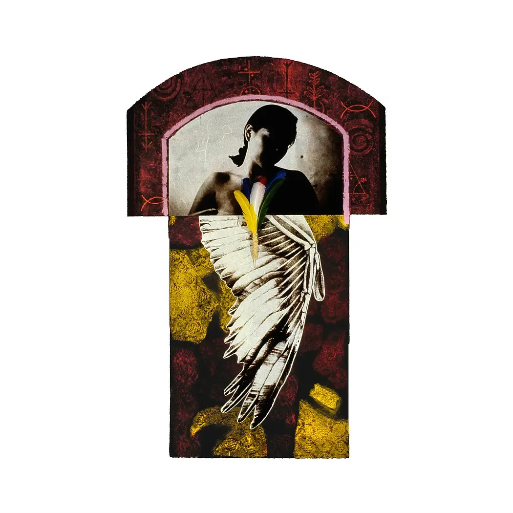 Victoria de Samotracia (Afro-Taina) by Juan Sanchez