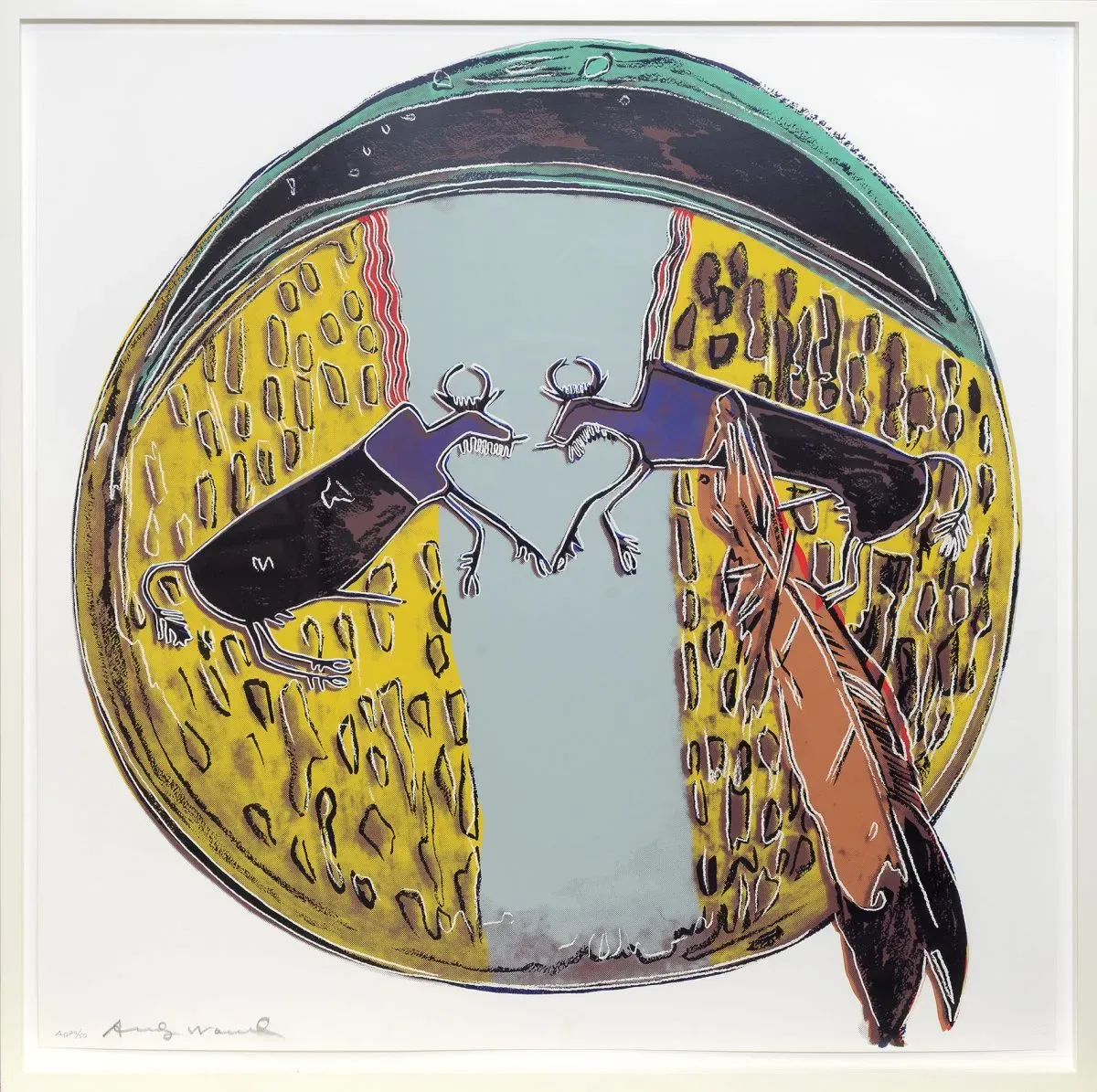 Plains Indian Shield ( by Andy Warhol