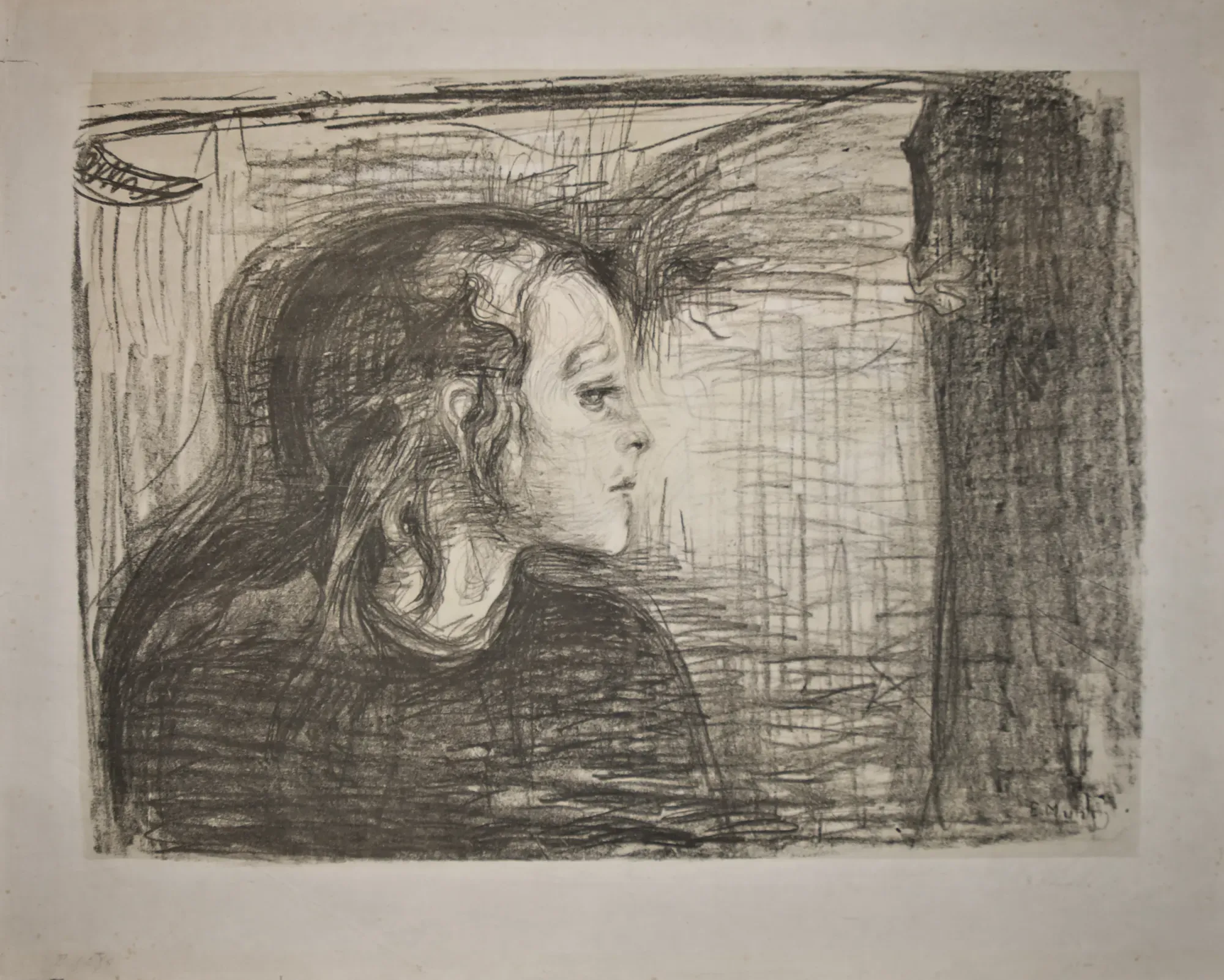 Det syke barn I (The Sick Child I) by Edvard Munch