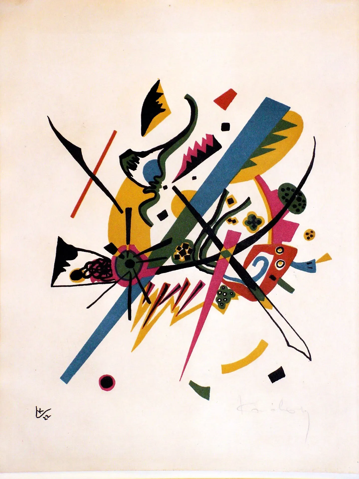 Kleine Welten I by Wassily Kandinsky