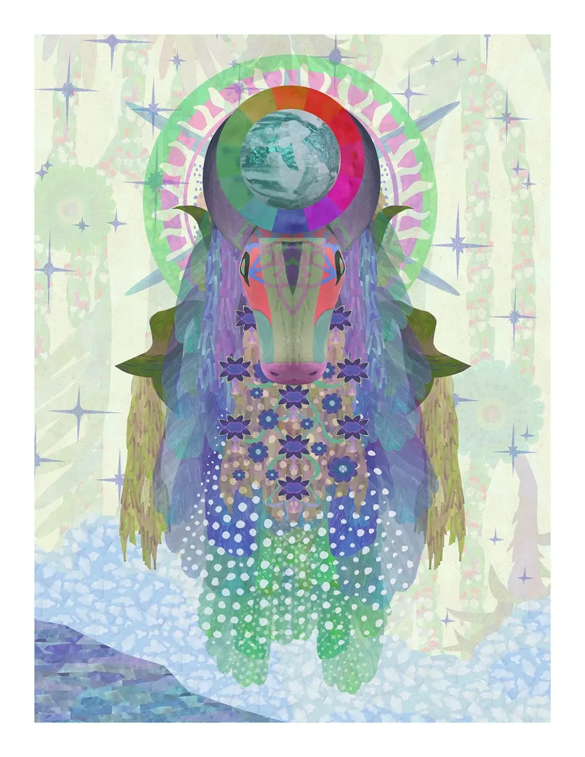 Encyclopedia of Cloud Divination (Plate 2) by Saya Woolfalk