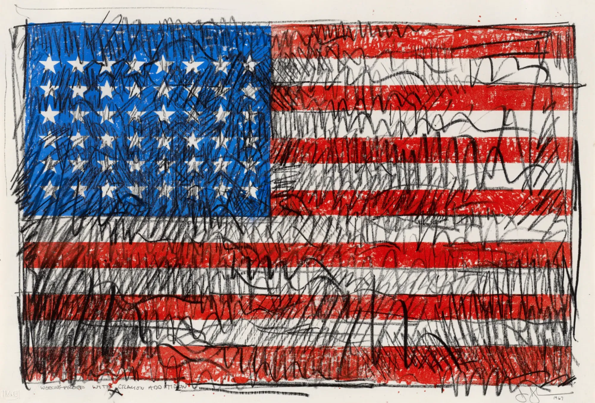 Flag by Jasper Johns