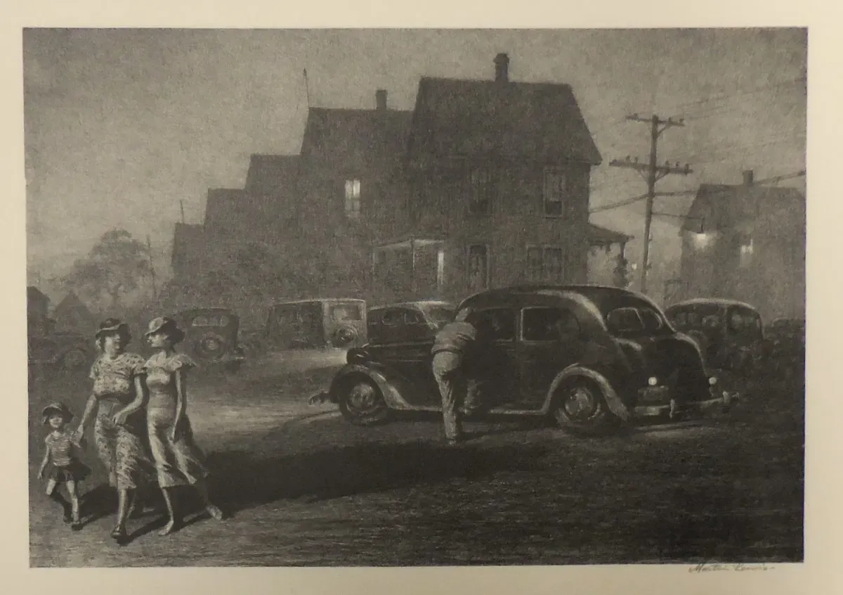 "AMERICAN NOCTURNE" by Martin Lewis