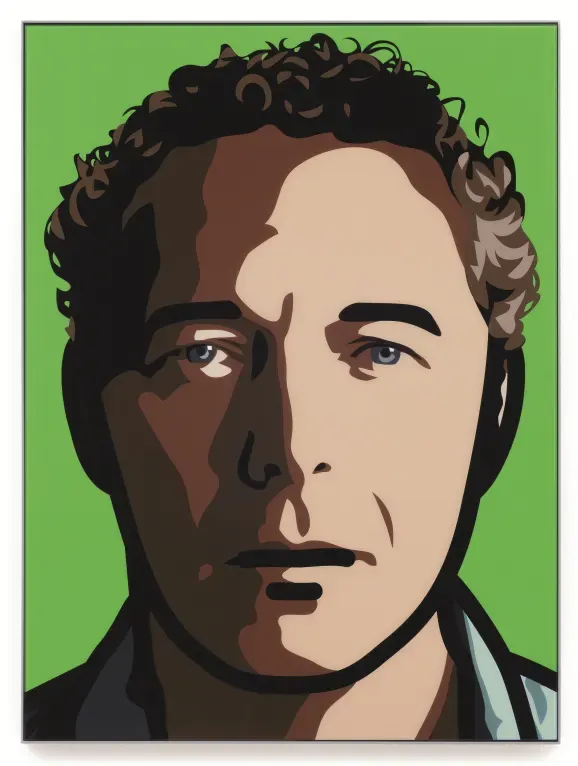 Julian. by Julian Opie