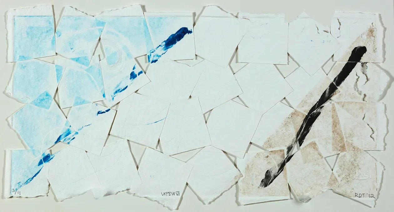 When Pressure Exceeds Weight VI by Richard Tuttle