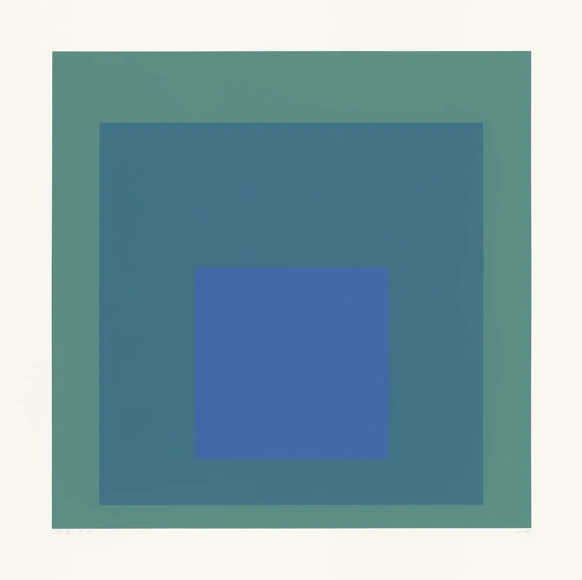 SP XII by Josef Albers