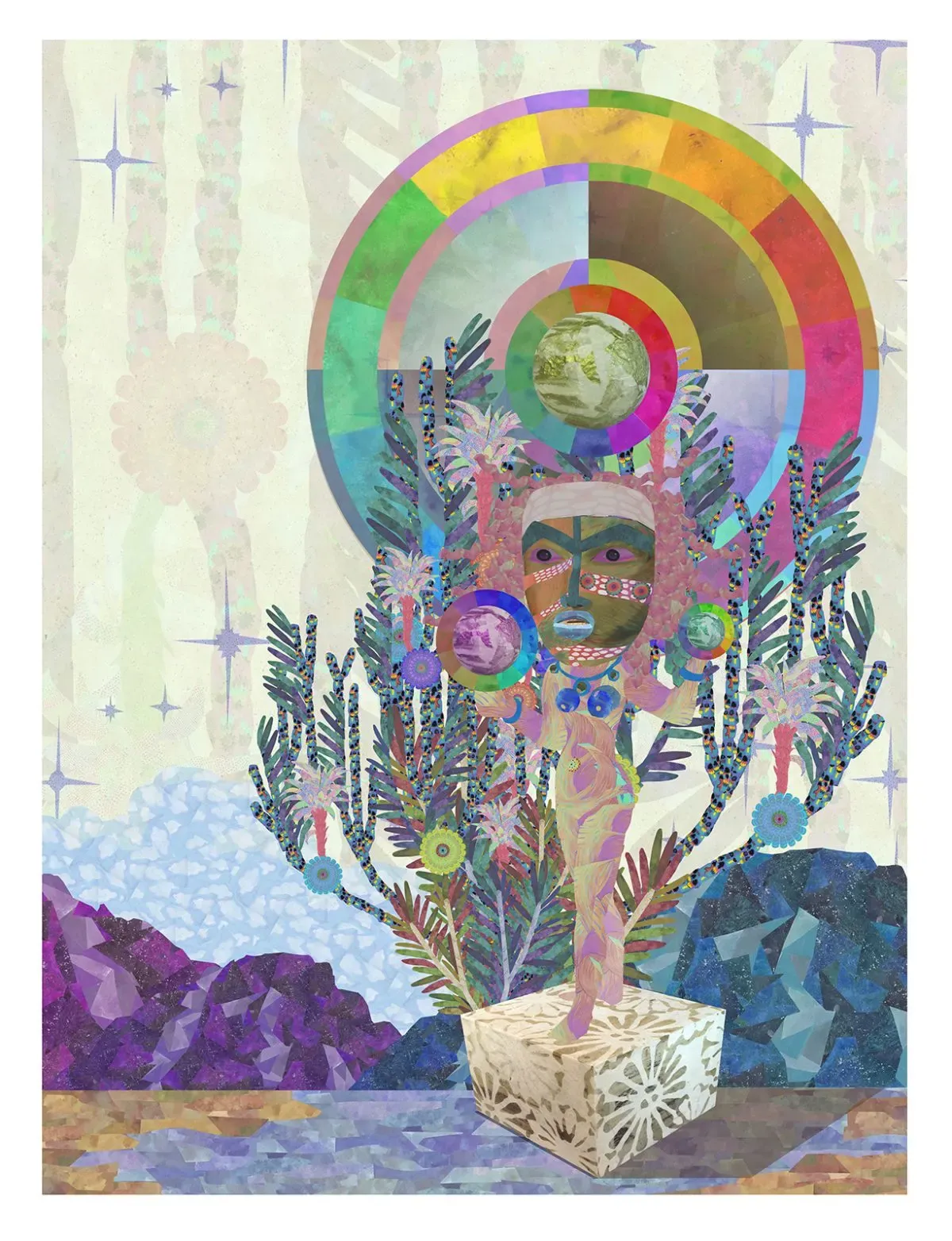 Encyclopedia of Cloud Divination (Plate 3) by Saya Woolfalk
