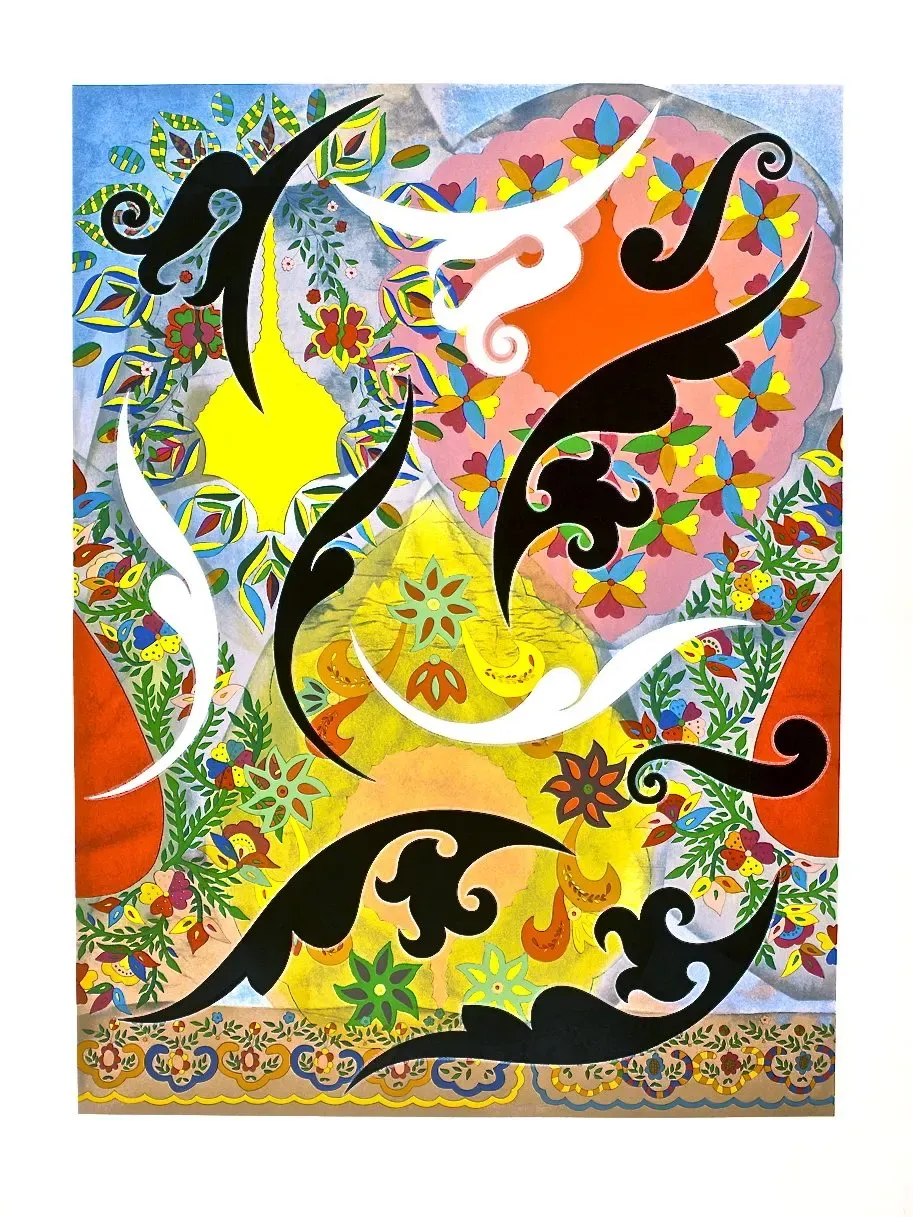 Ornamental I by Philip Taaffe
