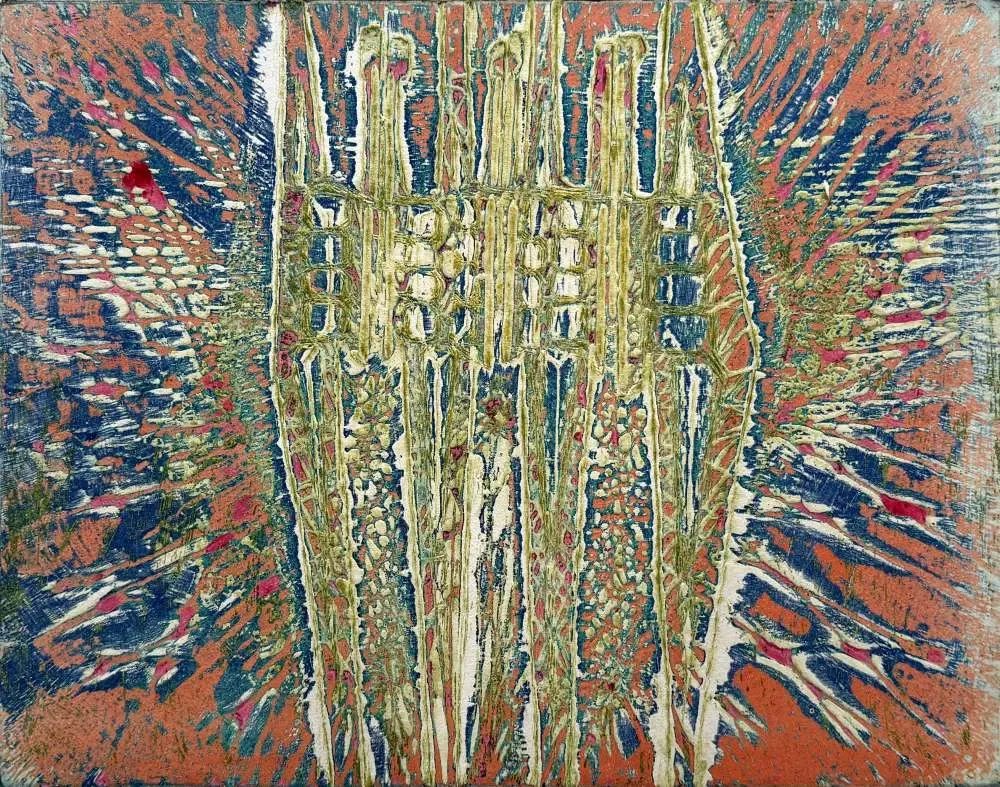 Three Figures by Krishna Reddy
