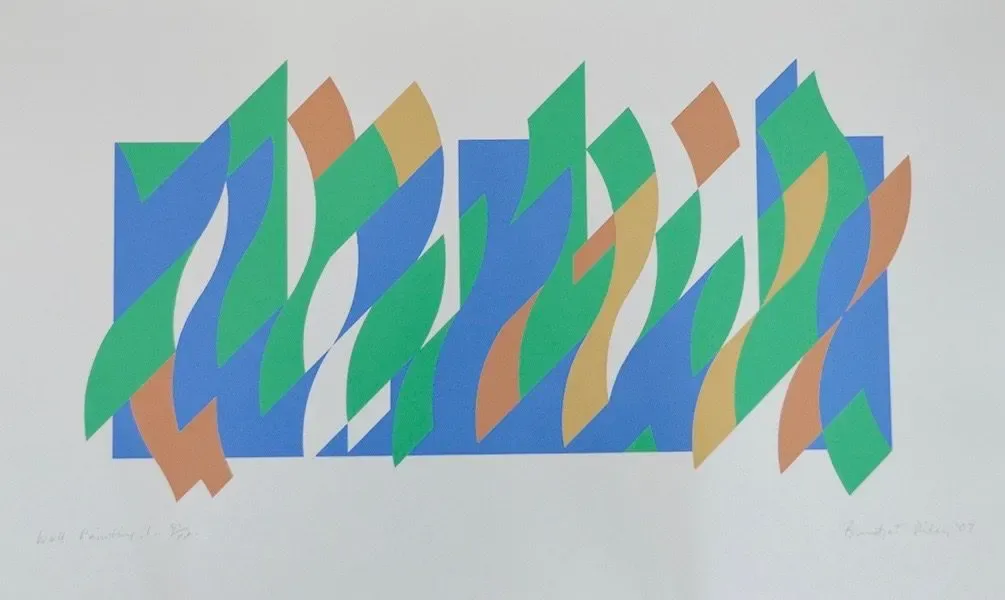 Wall Painting I by Bridget Riley