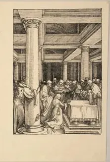 The Presentation of Christ in the Temple by Albrecht Dürer