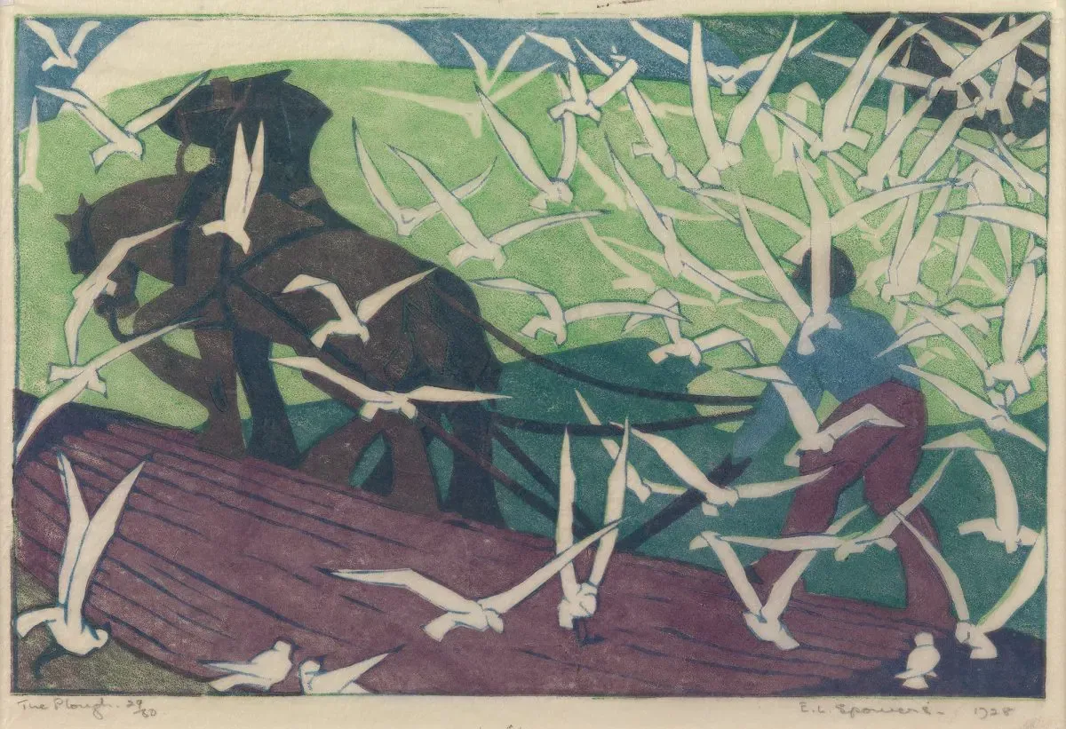 The Plough by Ethel Spowers
