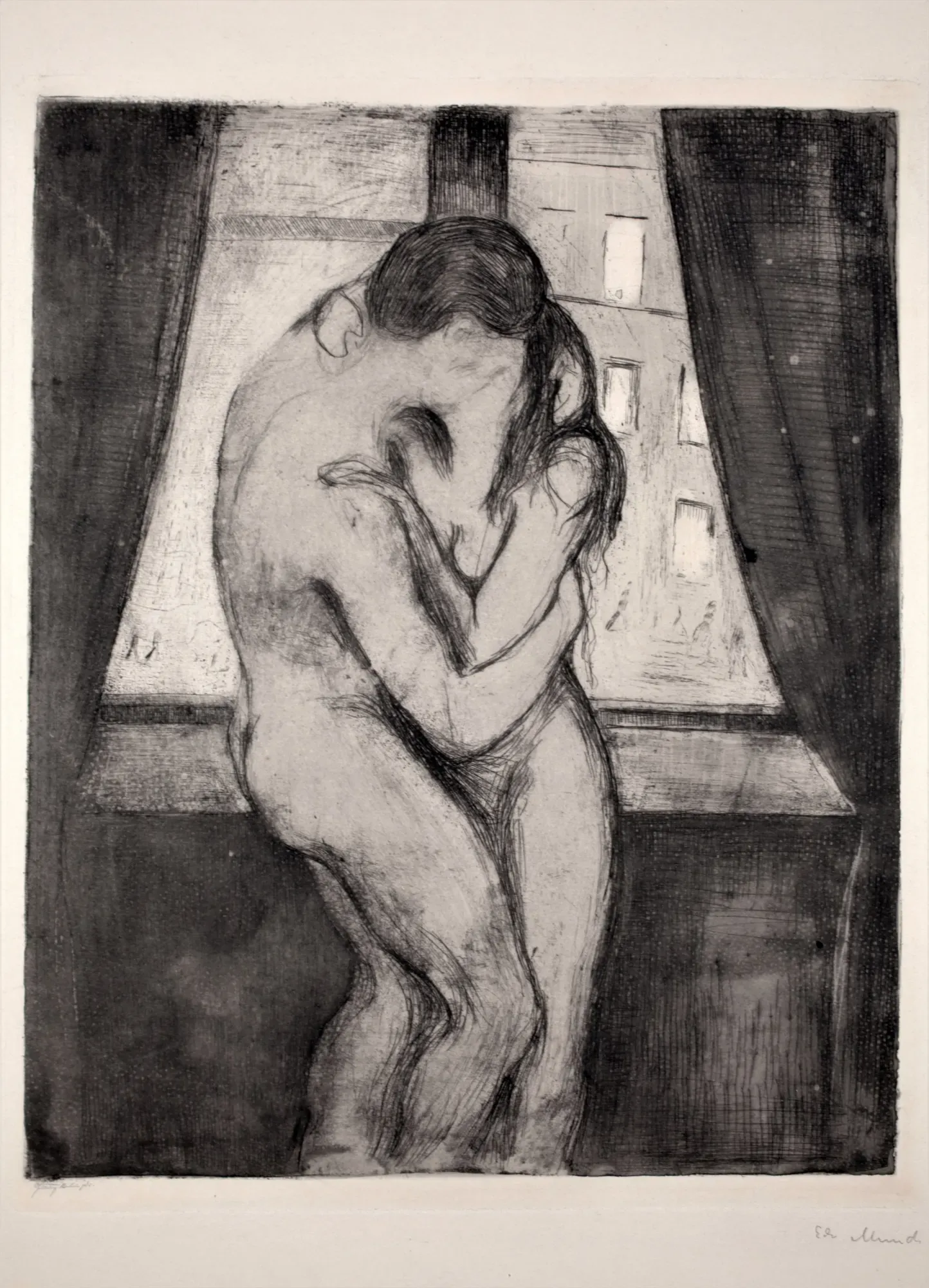 Der Kuss (The Kiss) by Edvard Munch