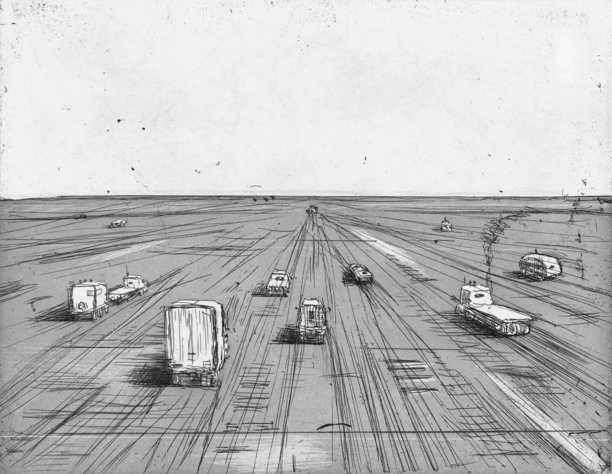 Travelers by Wayne Thiebaud