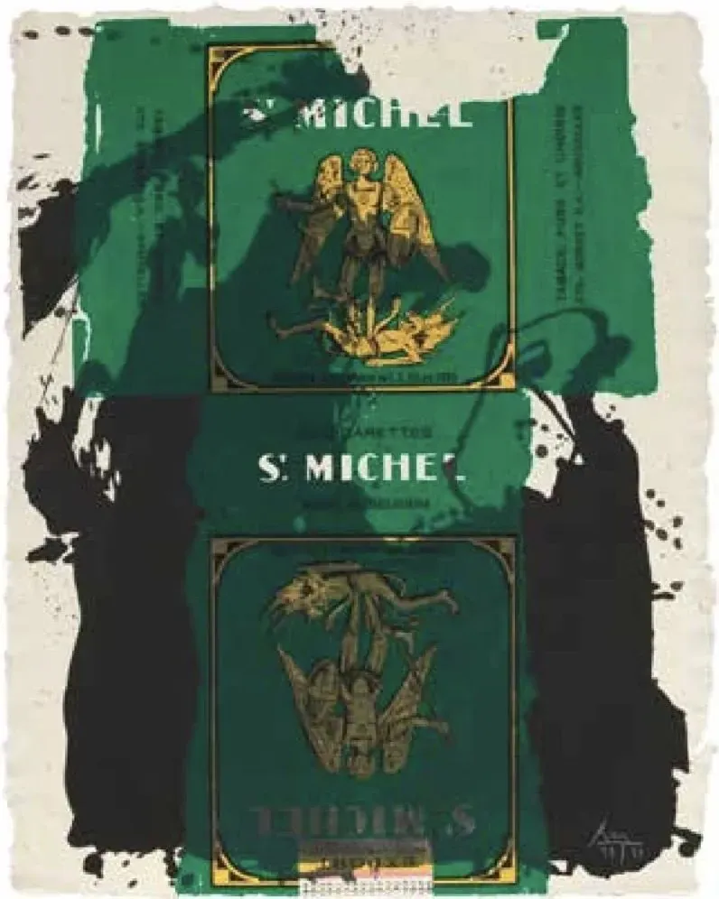 St. Michael III by Robert Motherwell