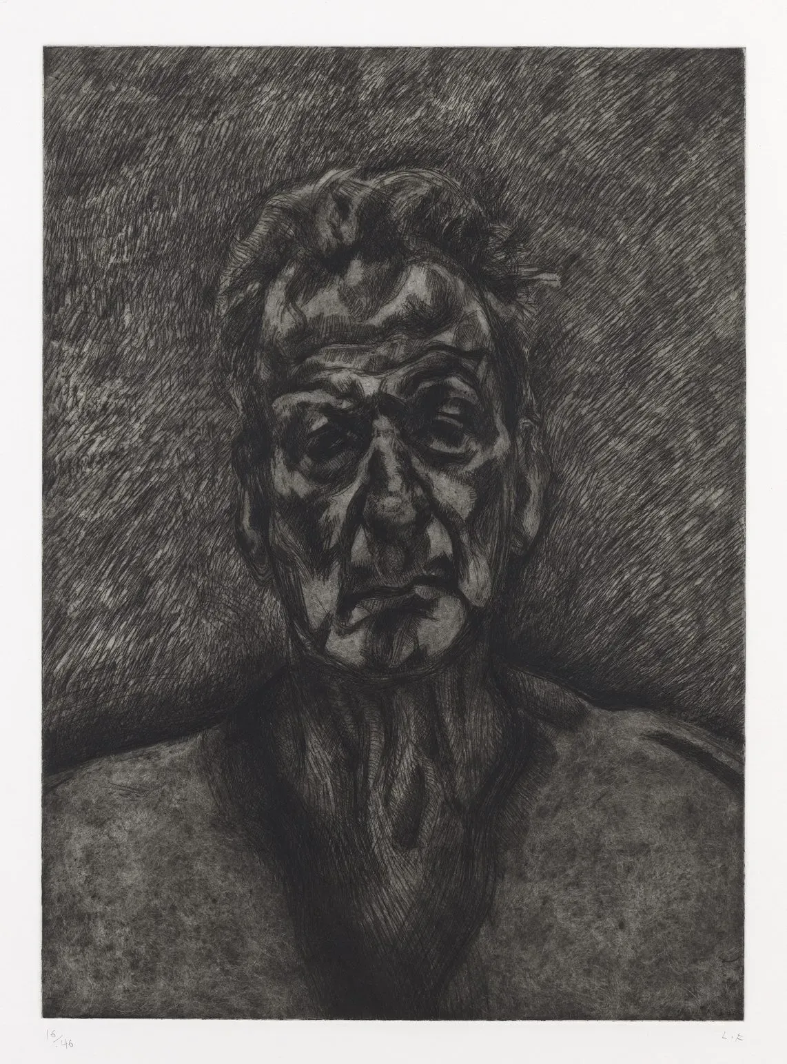 Self-Portrait: Reflection by Lucian Freud