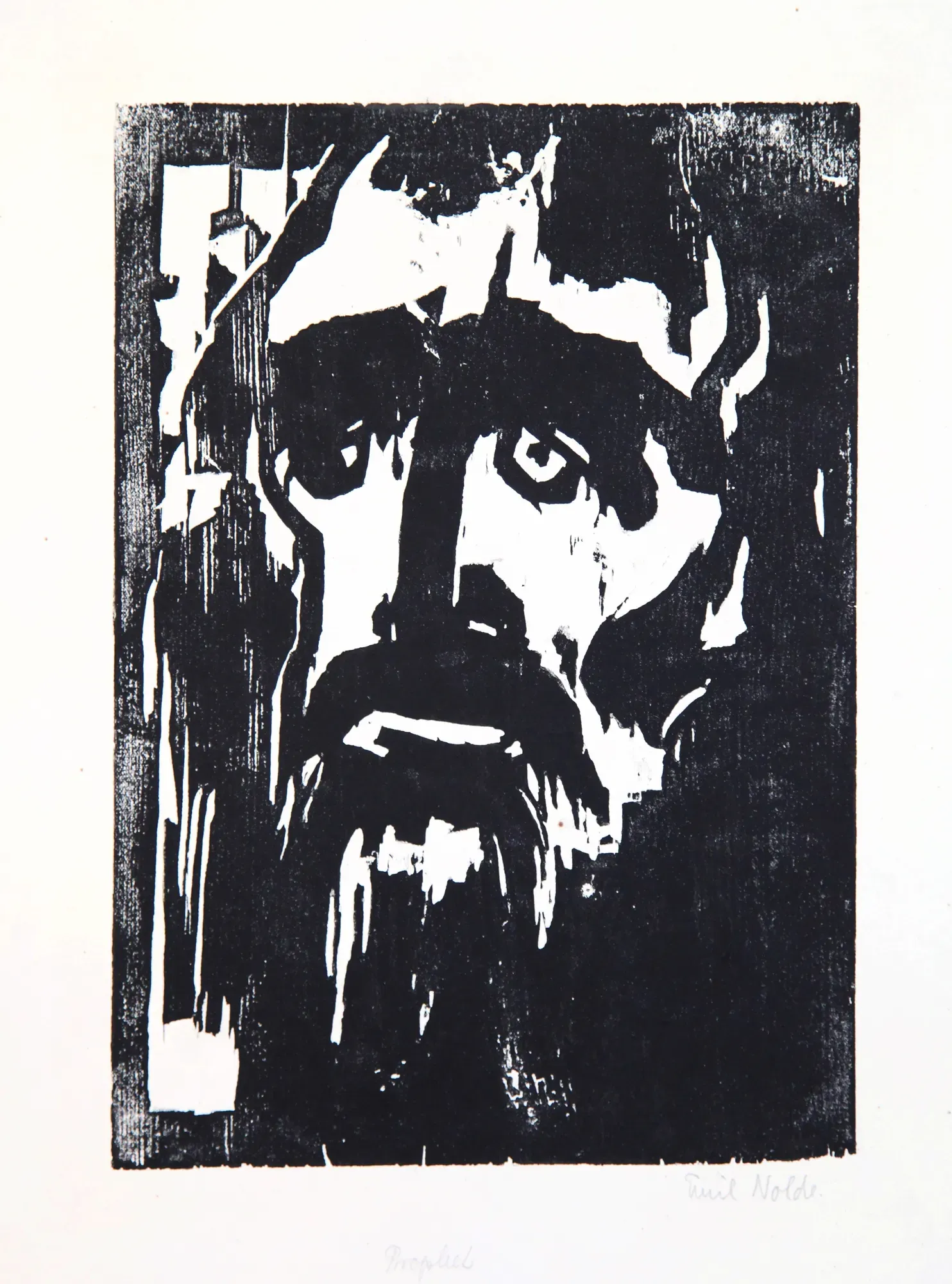 Prophet by Emil Nolde