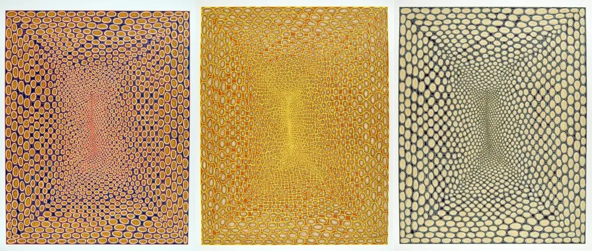 Battery Variations I, II, and III by James Siena