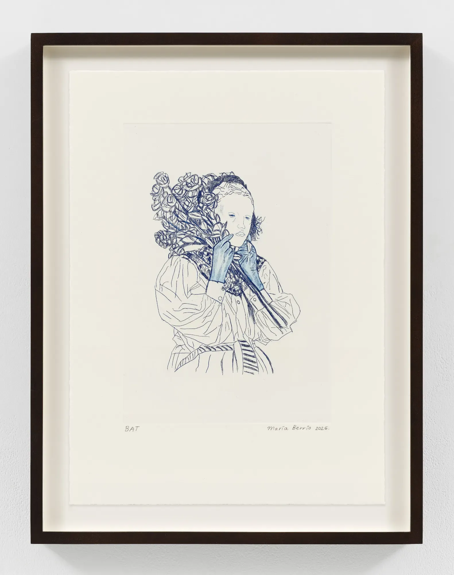 MARÍA BERRÍO Dance of The Umwelt 2026 Etching, hardground and soft ground with open bite on Hahnemühle 300gms white paper Edition of 25 + 10 AP Image: 29.21 x 20.3 cm / 11 1/2 x 8 in Paper: 41.9 x 30.4 cm / 16 1/2 x 12 in