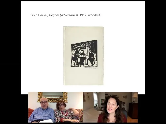 Title frame from the recording of “Collecting Impressions: Six Centuries of Print Connoisseurship — Part Four: Jennifer Farrell”