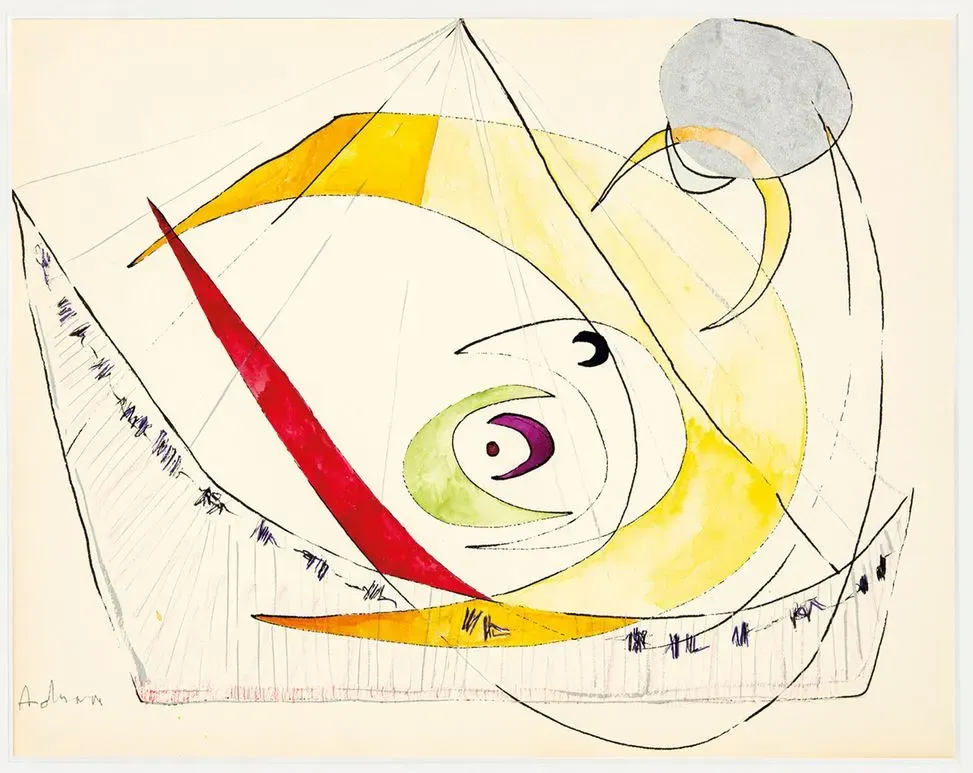 Etel Adnan: Au cœur du silence, Paris
