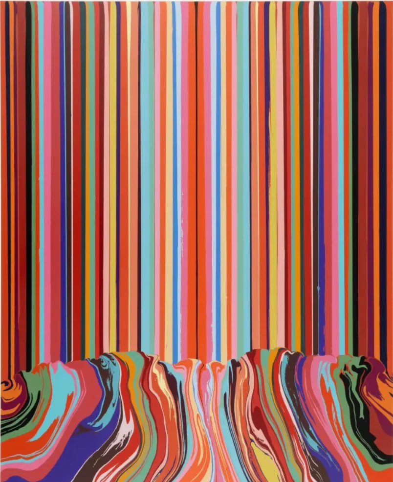 Ian Davenport: Pathway, London