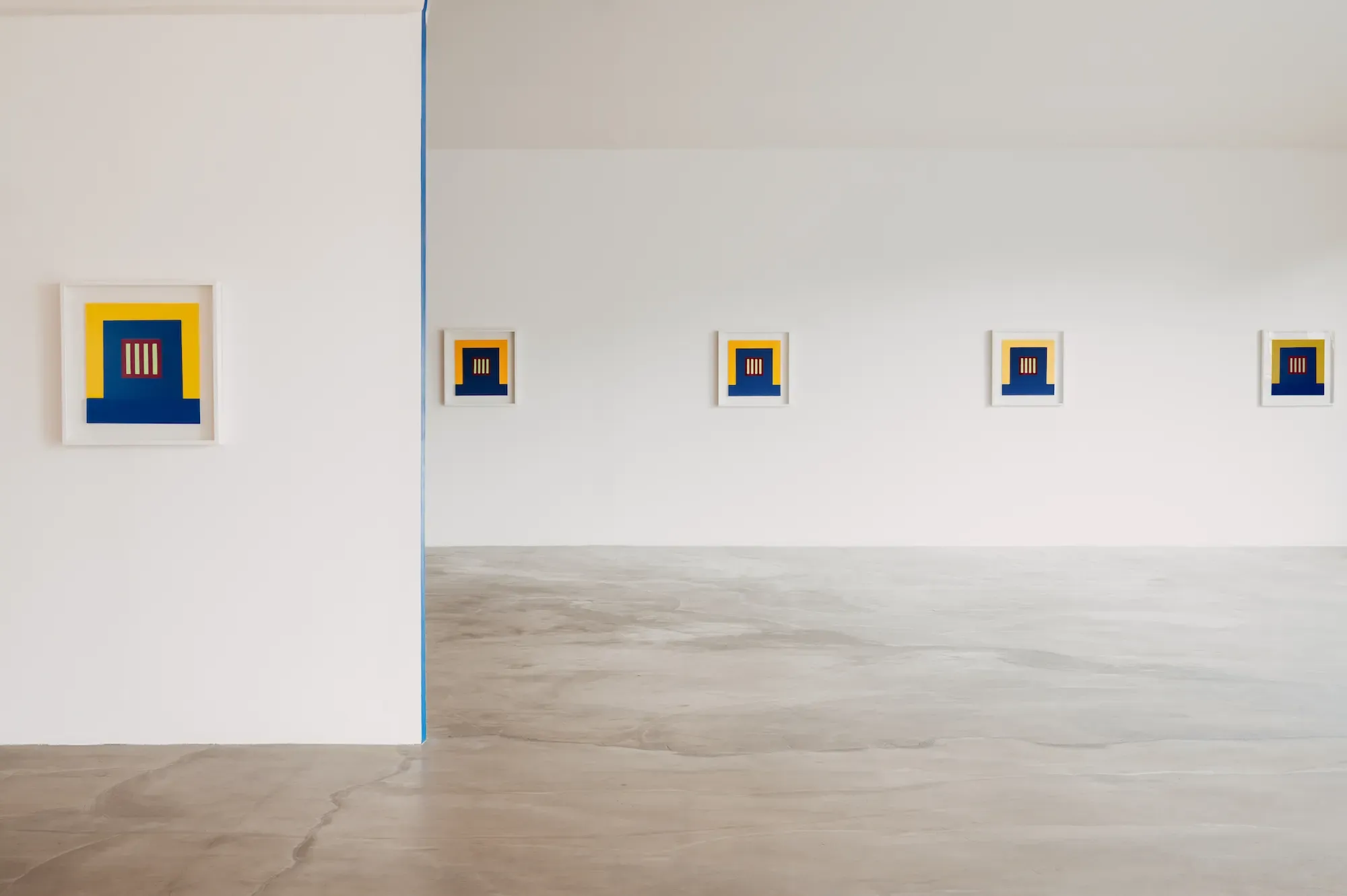 PETER HALLEY: BLUE PRISON, Italy